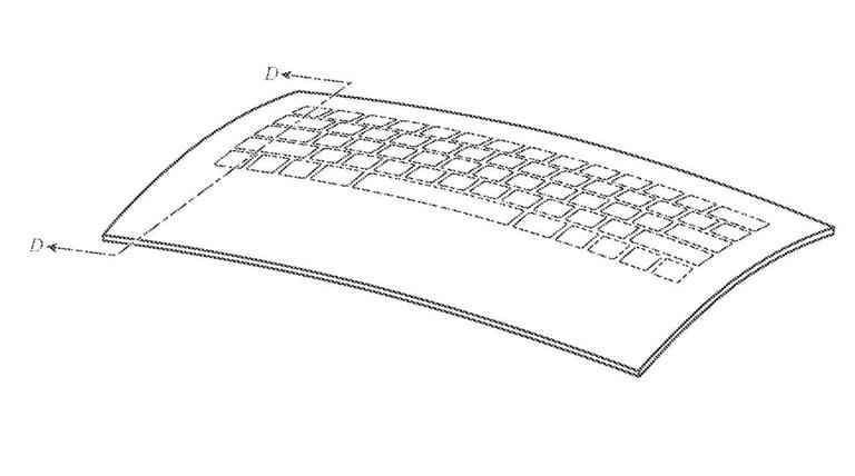 苹果发明的柔性玻璃显示屏可能在未来取代MacBook Pro键盘