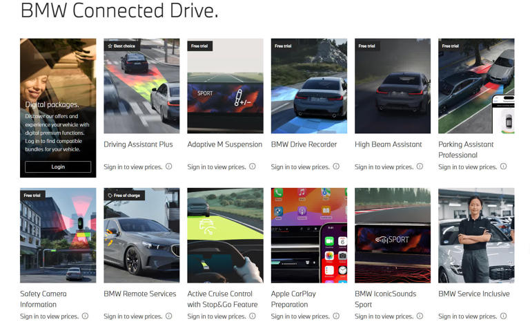 宝马：座椅加热功能订阅做法虽然失策 但付费模式不会退场