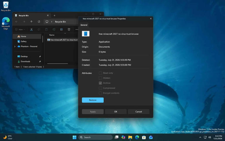Windows 11迎来深度UI现代化改造！淘汰沿用近30年经典属性对话框